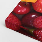 cuadro canvas postres y bebidas fruta vibrante estilo contemporáneo