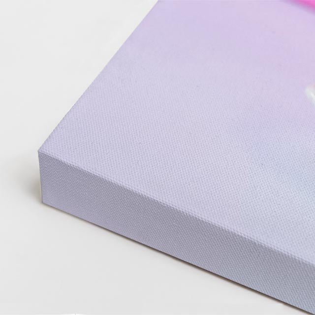 cuadro canvas postres y bebidas frappé rosa estilo contemporáneo