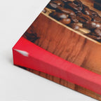 cuadro canvas bebidas café splash estilo contemporáneo