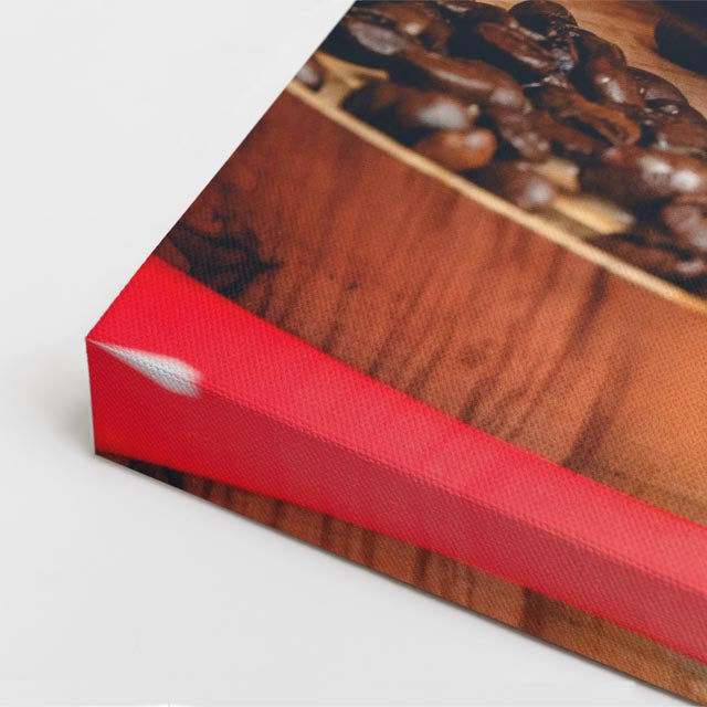 cuadro canvas bebidas café splash estilo contemporáneo