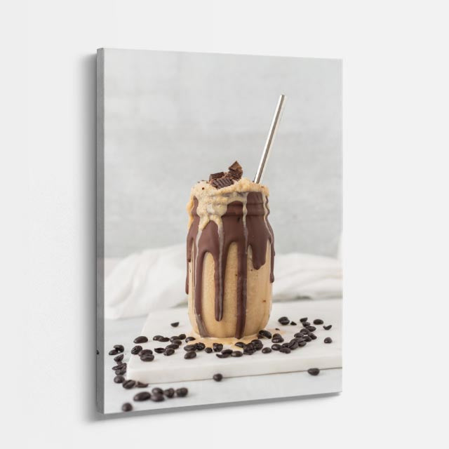 cuadro canvas bebidas jarabe dulce estilo contemporáneo