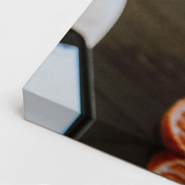 cuadro canvas bebidas frappé cookies estilo contemporáneo