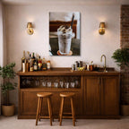 cuadro canvas bebidas frappé cookies estilo contemporáneo