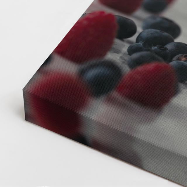cuadro canvas bebidas berry shake estilo contemporáneo