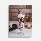 cuadro canvas bebidas milkshake elegante estilo contemporáneo