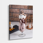 cuadro canvas bebidas milkshake elegante estilo contemporáneo