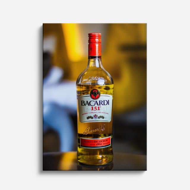 cuadro canvas bebidas ron clásico estilo contemporáneo