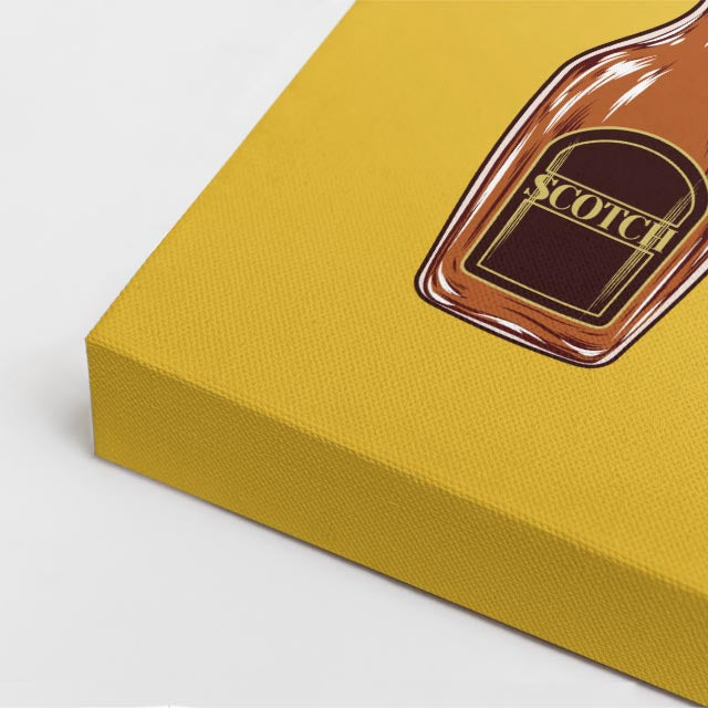cuadro canvas bebidas beer icons estilo contemporáneo