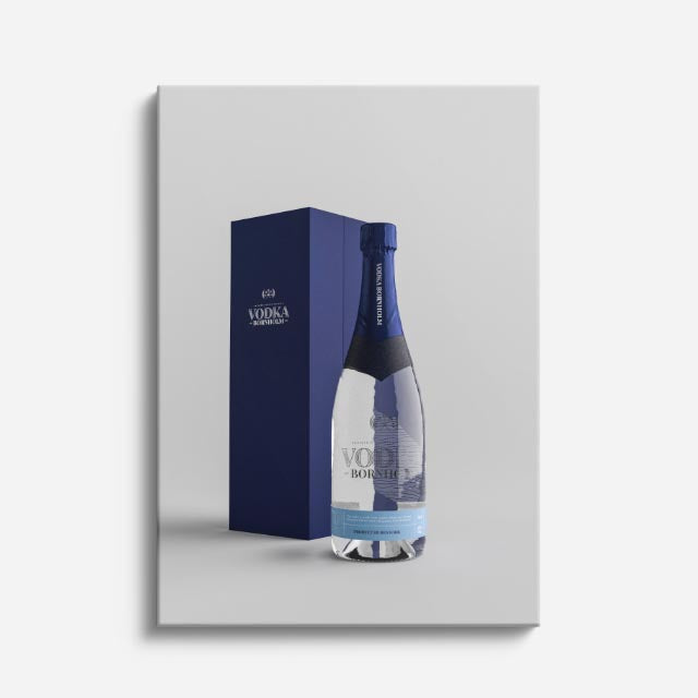 cuadro canvas bebidas premium vodka premium estilo contemporáneo