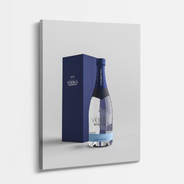 cuadro canvas bebidas premium vodka premium estilo contemporáneo