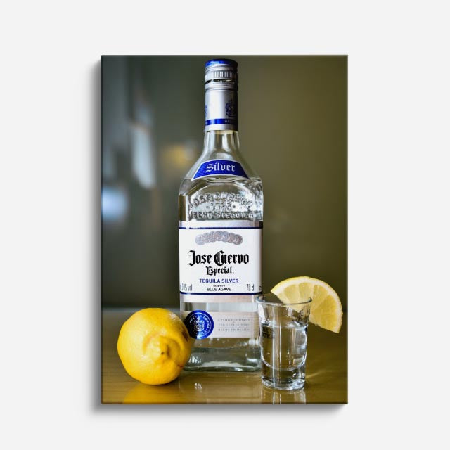 cuadro canvas bebidas premium tequila fresh estilo contemporáneo