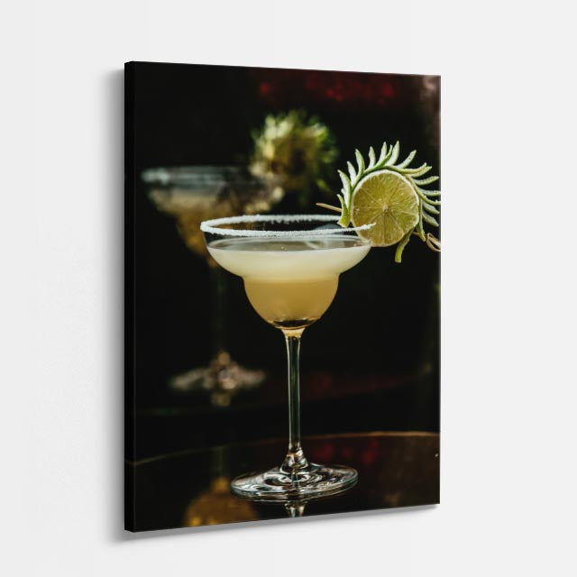 cuadro canvas bebidas premium cocktail citrus estilo contemporáneo