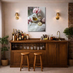 cuadro canvas te y cafe té dulce estilo contemporáneo