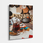 cuadro canvas te y cafe té tradicional estilo contemporáneo