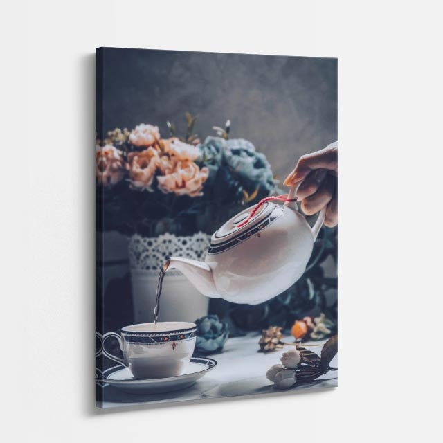 cuadro canvas te y cafe té clásico estilo contemporáneo
