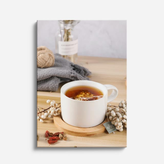 cuadro canvas te y cafe taza café estilo contemporáneo