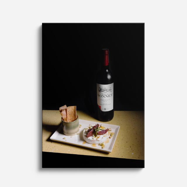 cuadro canvas vino vino gourmet estilo contemporáneo