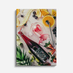 cuadro canvas vino vino fresco estilo contemporáneo