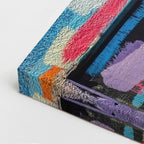 cuadro canvas vino botellas arte estilo contemporáneo