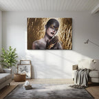 cuadro canvas textura real