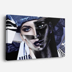 cuadro canvas dualidad fragmentada