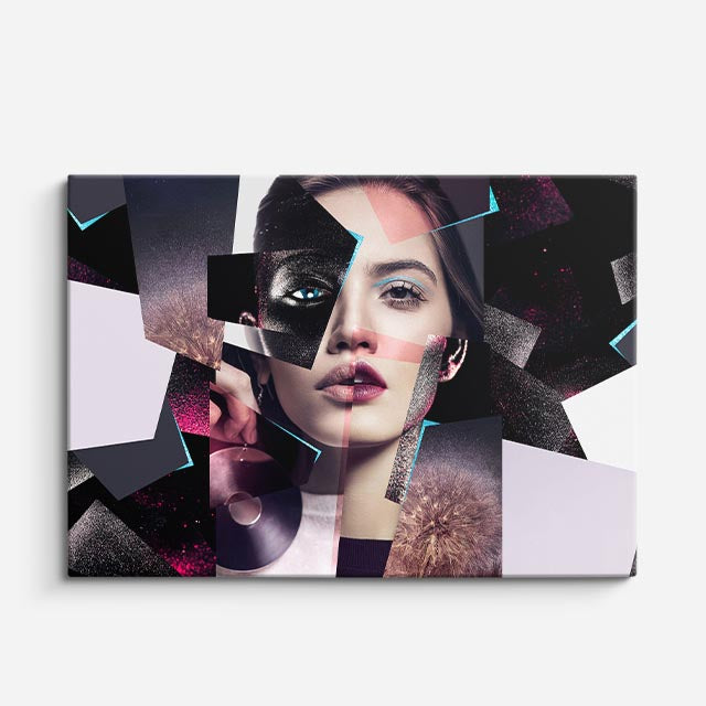 cuadro canvas fragmento femenino