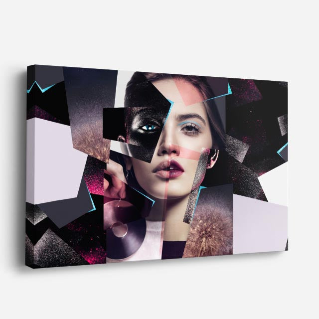 cuadro canvas fragmento femenino