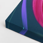 cuadro canvas neón pop