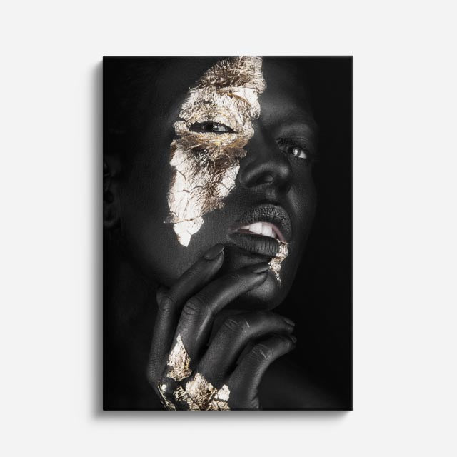 cuadro canvas expresión artística humana reflejo noble estilo contemporáneo