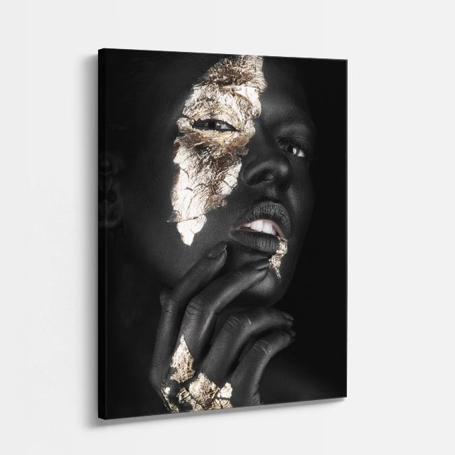 cuadro canvas expresión artística humana reflejo noble estilo contemporáneo