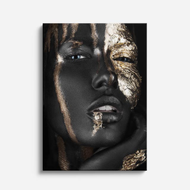 cuadro canvas expresión artística humana luz partida estilo contemporáneo