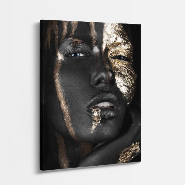 cuadro canvas expresión artística humana luz partida estilo contemporáneo