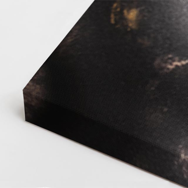 cuadro canvas expresión artística humana instinto dorado estilo contemporáneo