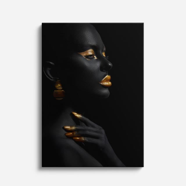 cuadro canvas expresión artística humana linea de sombra estilo contemporáneo
