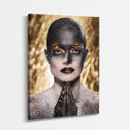 cuadro canvas expresión artística humana piedra noble estilo contemporáneo