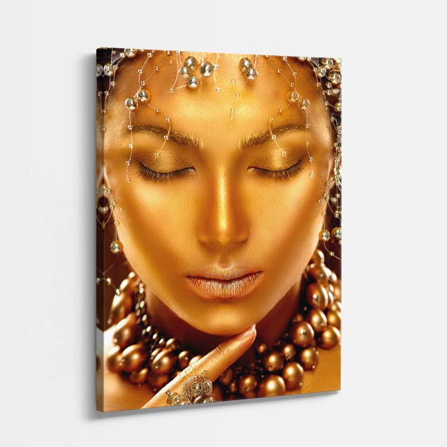 cuadro canvas expresión artística humana rostro imperial estilo contemporáneo