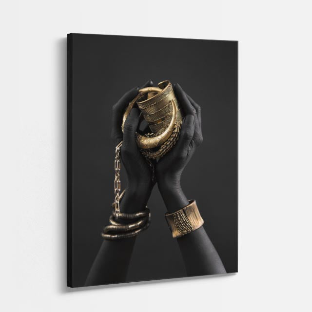 cuadro canvas expresión artística humana nudo imperial estilo contemporáneo