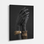 cuadro canvas expresión artística humana brazalete real estilo contemporáneo