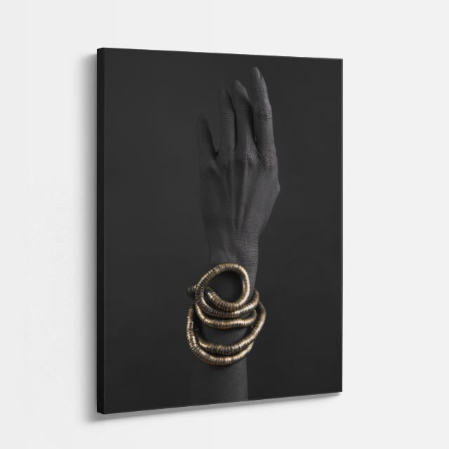 cuadro canvas expresión artística humana mano editorial estilo contemporáneo
