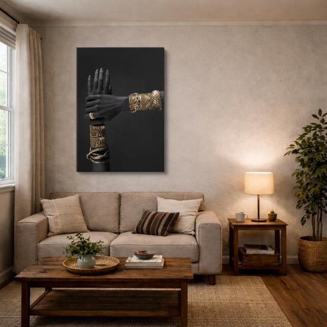 cuadro canvas expresión artística humana detalle imperial estilo contemporáneo
