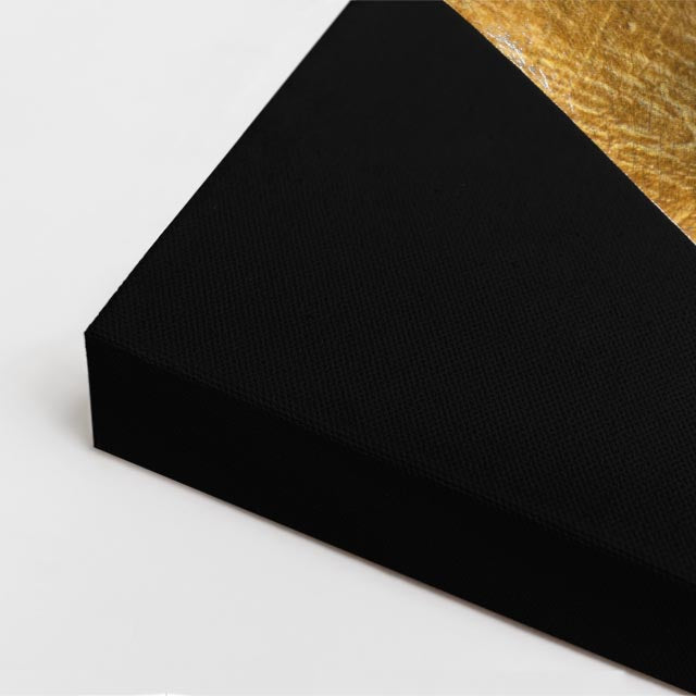 cuadro canvas expresión artística humana sombrero de sombra estilo contemporáneo