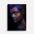 cuadro canvas expresión artística humana bruma estelar estilo contemporáneo