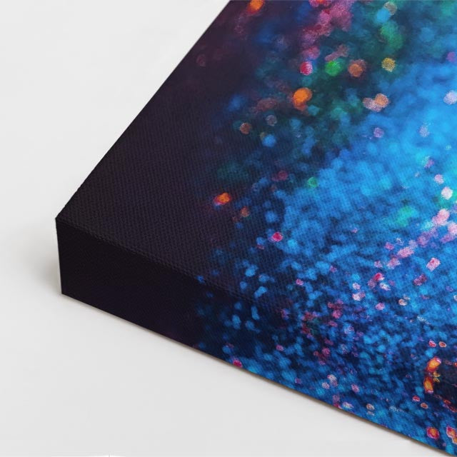 cuadro canvas expresión artística humana energia radiante estilo contemporáneo