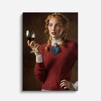 cuadro canvas expresión artística humana elegancia clasica estilo contemporáneo