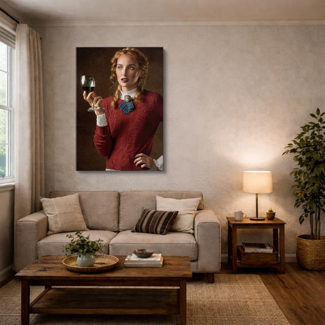 cuadro canvas expresión artística humana elegancia clasica estilo contemporáneo