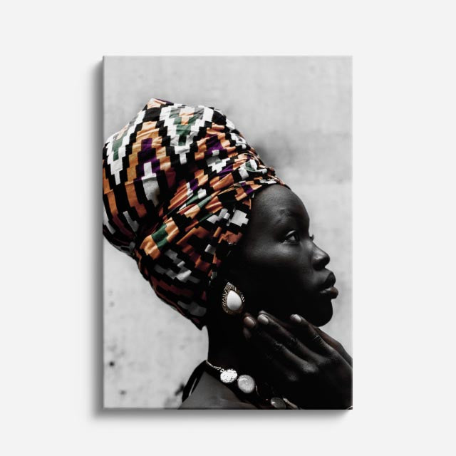 cuadro canvas expresión artística humana elegancia etnica estilo contemporáneo