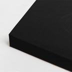 cuadro canvas expresión artística humana blanco y negro estilo contemporáneo