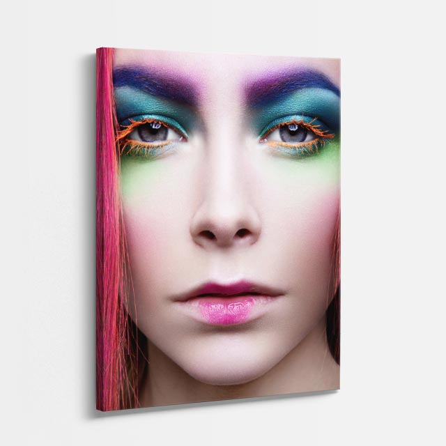 cuadro canvas expresión artística humana belleza cromatica estilo contemporáneo