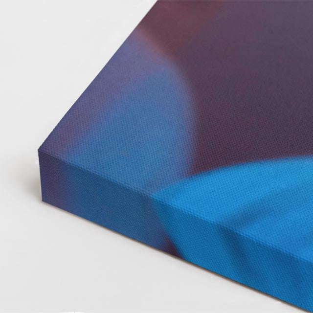 cuadro canvas expresión artística humana perfil neon estilo contemporáneo