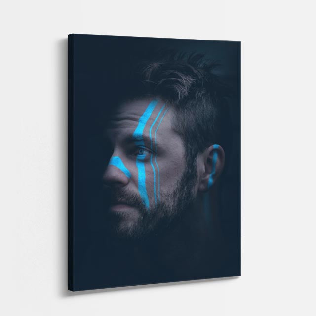 cuadro canvas expresión artística humana contraste urbano estilo contemporáneo